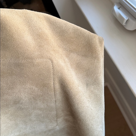 Toteme Tan Suede Hobo Bag - Picture 14 of 16